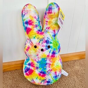 PEEPS 17” Large Plush Bunny Tie Dye